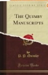 THE QUIMBY MANUSCRIPTS